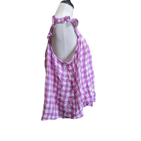 Flowy Gingham Tank - Picture 3 of 5